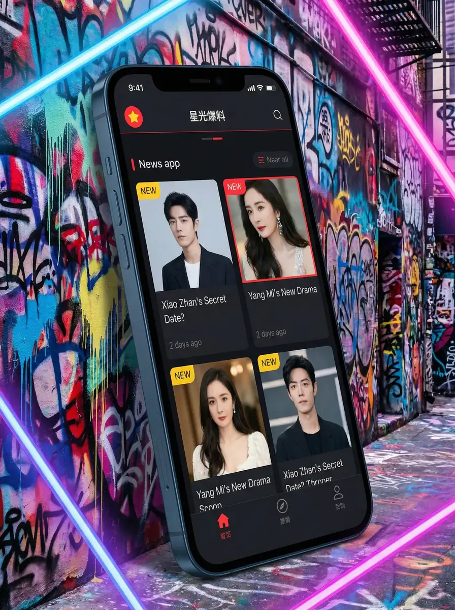 反差女友 APP界面展示 - 掌上吃瓜神器